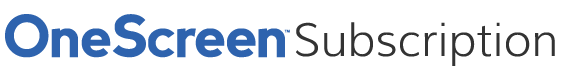 OneScreen Subscription Portal