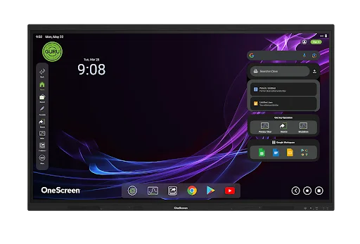 wallpaper with icons on a t7 touchscreen