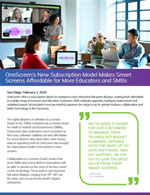 OneScreen New Subscription Model