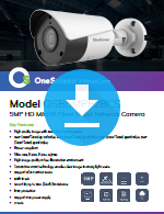 OneScreen PrimeCam Sales Sheet
