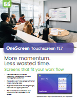 Hoja de especificaciones OneScreen Touchscreen TL7