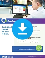 OneScreen Central Sale Sheet