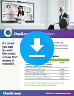 OneScreen Subscription Sales Sheet