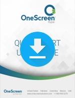 Guía del usuario de inicio rápido de OneScreen Hype