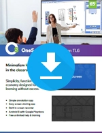 Hoja de ventas de la pantalla táctil OneScreen TL6