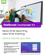 Hoja de especificaciones OneScreen Touchscreen TL7