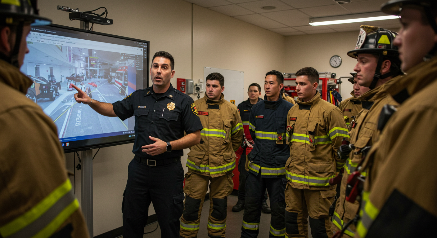 Enhancing Fire Department Training with OneScreen Interactive Touchscreens