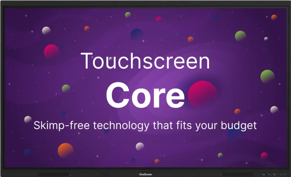 interactive flat panel display, interactive flat panel